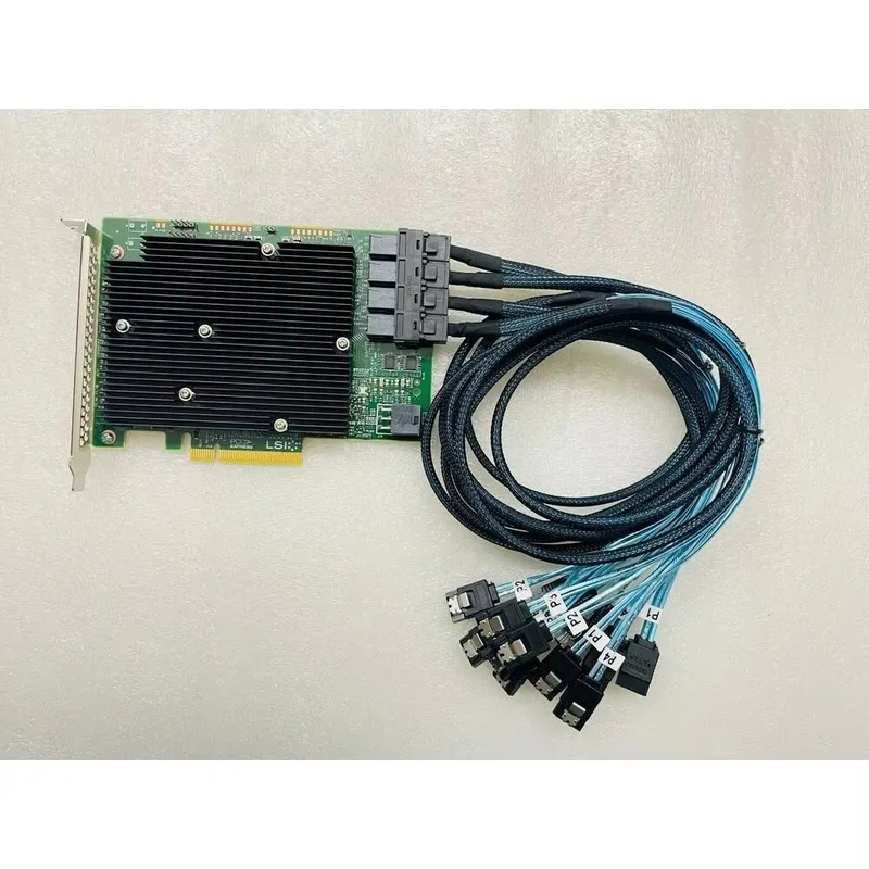 Lsi 9300 16I Hba It Mode - KARTU ADAPTER BUS HBA LSI SAS