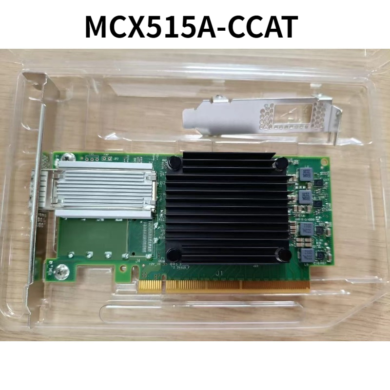 100Gbe Qsfp28 Network Card - MCX515A-CCAT Mellanox ConnectX-5 100GbE QSFP28 Kartu