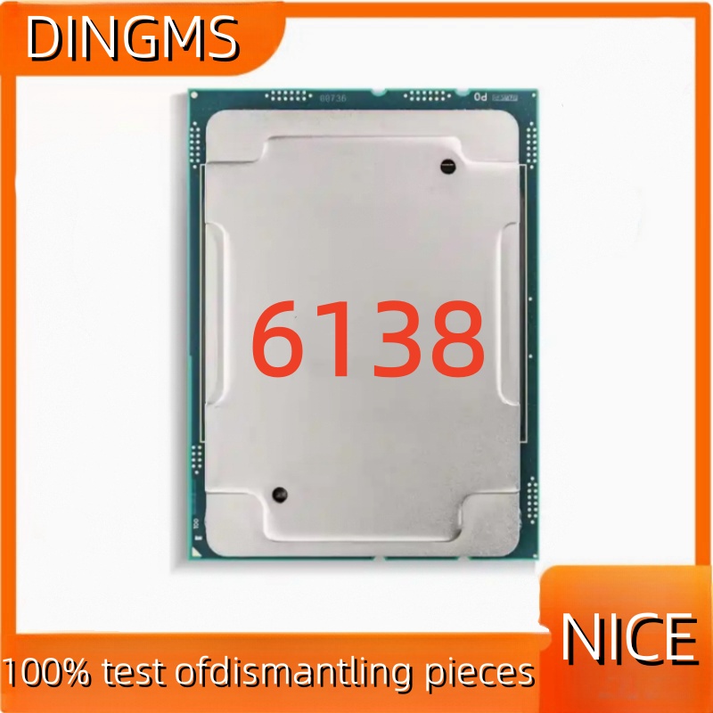 Gold 6138 - Chip CPU Server Xeon Gold 6138