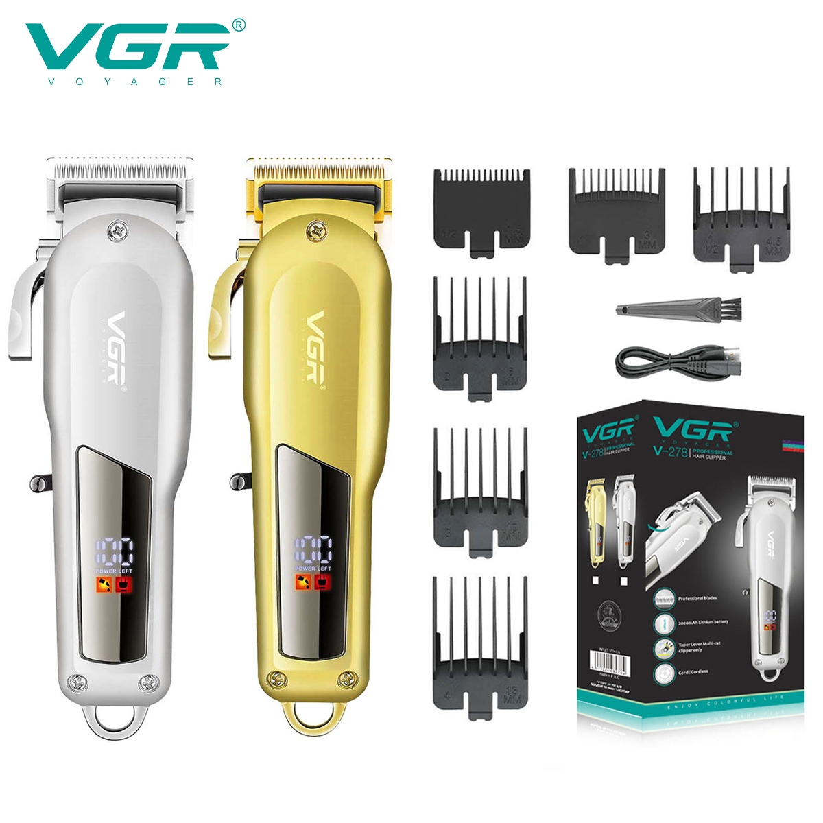 Gold 6248R - VGR Pemotong Rambut Pemangkas Rambut untuk