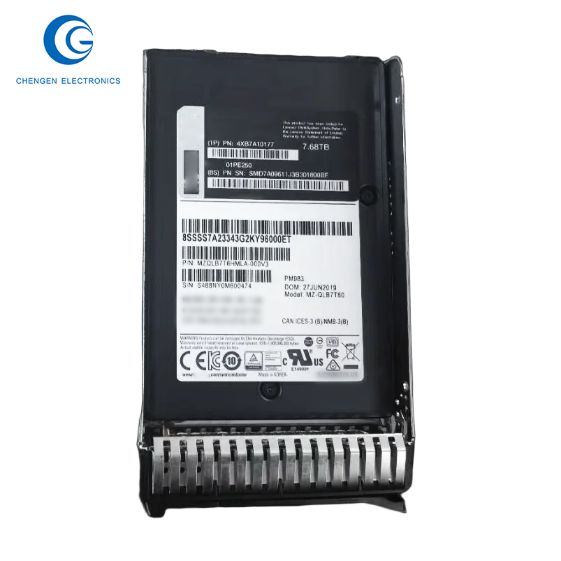 Penjualan Panas 4Xb7A10177 7.6 - U.2 Nvme Ssd 7.68Tb ulasan dan harga