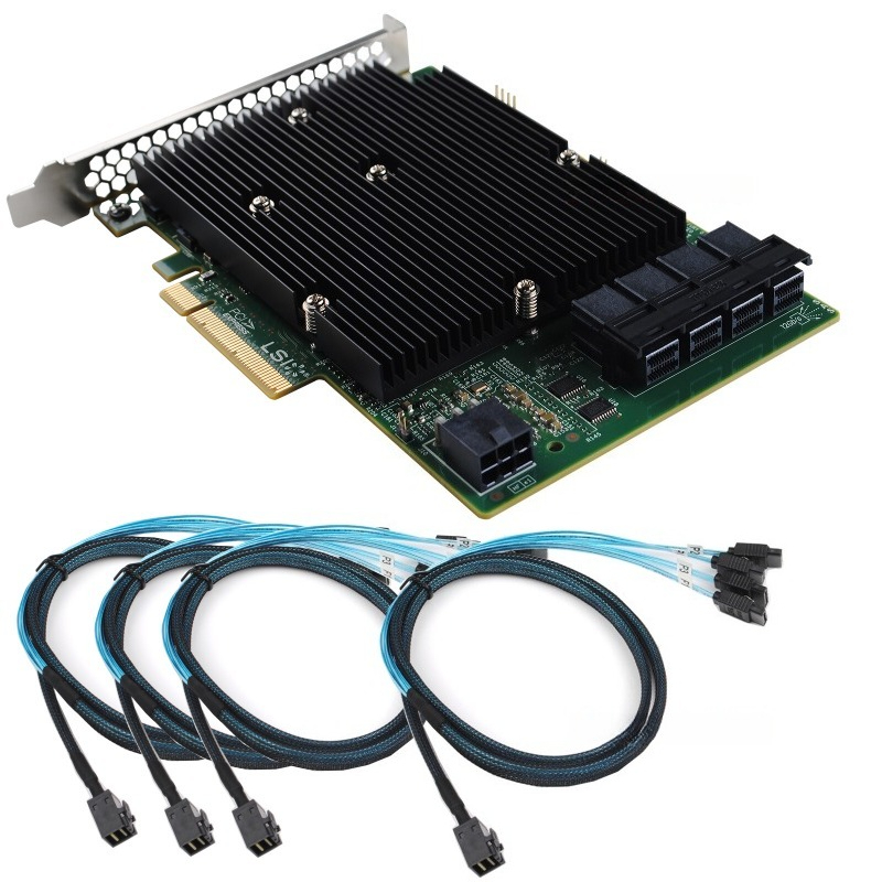 Kartu Adaptor LSI SAS 9300-16I - Lsi 9300 16I Hba It Mode ulasan dan harga