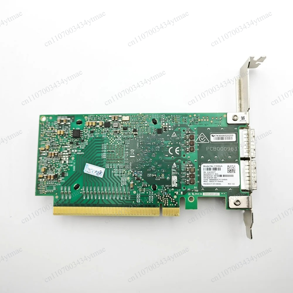 Kartu Jaringan MCX456A-ECAT CX - 100Gbe Qsfp28 Network Card ulasan dan harga