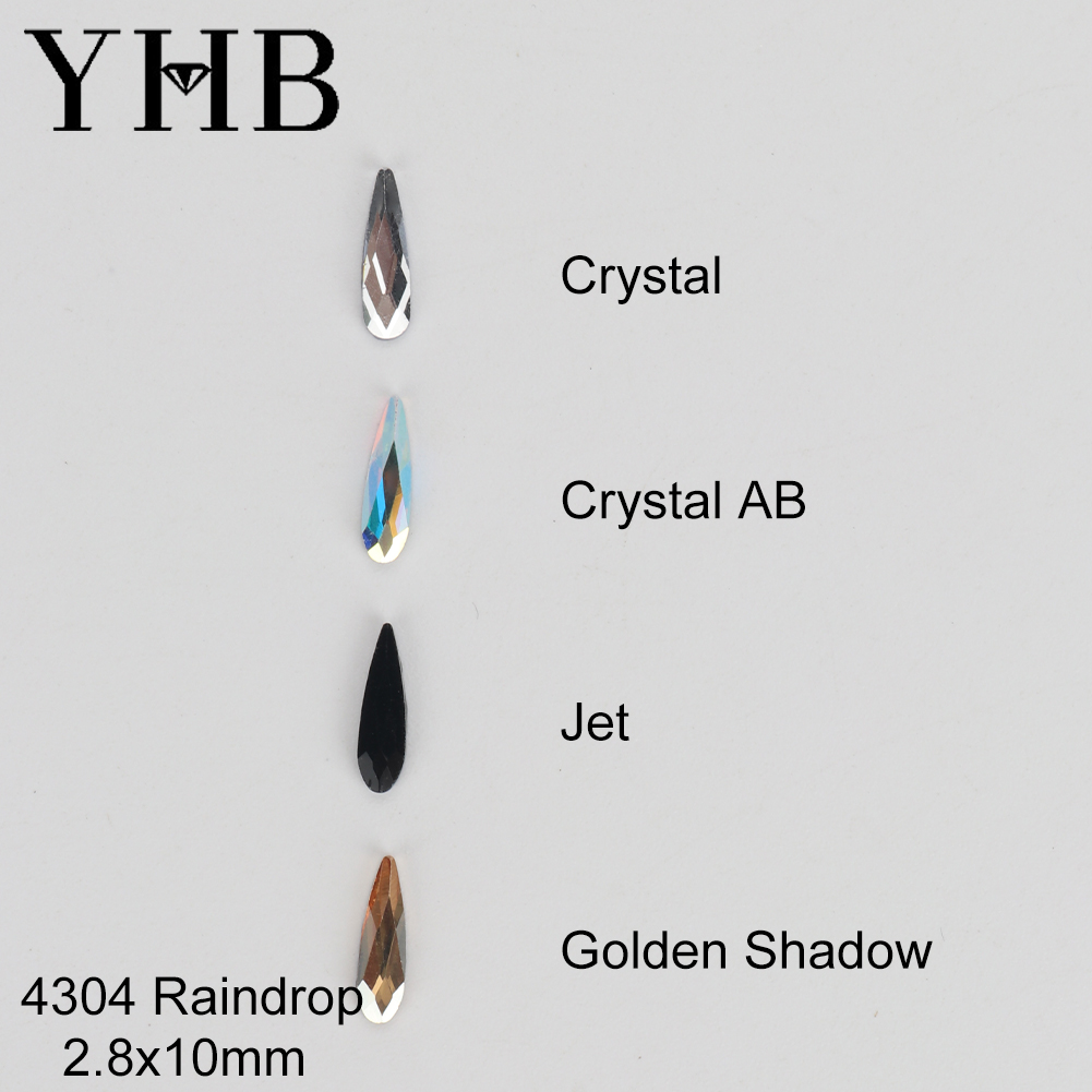 Kristal Glitter YHB Strass Fla - Platinum 8280 ulasan dan harga