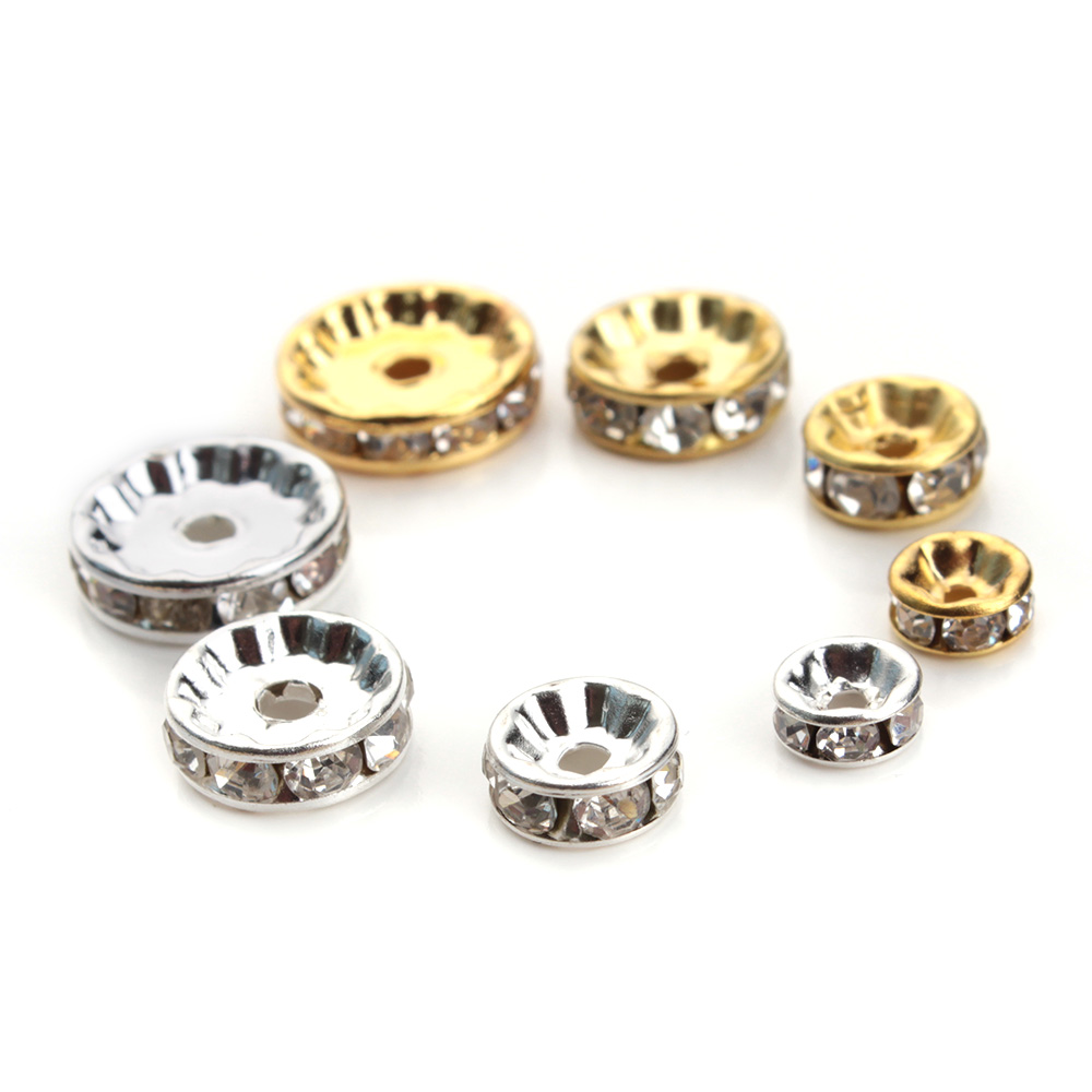 50Pcs 4 6 8 10 12Mm Berlian Im - Gold 6138 ulasan dan harga