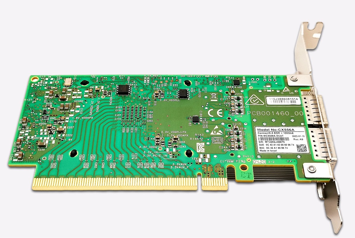 Adaptor Jaringan 100Gb Mellano - 100Gbe Qsfp28 Network Card ulasan dan harga